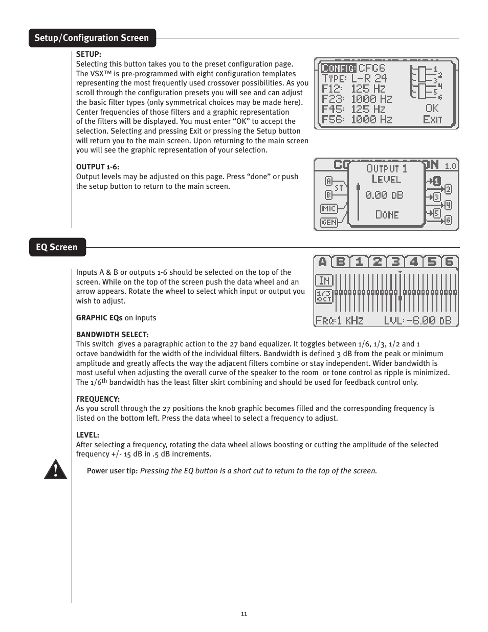 Peavey VSX 26 User Manual | Page 11 / 56