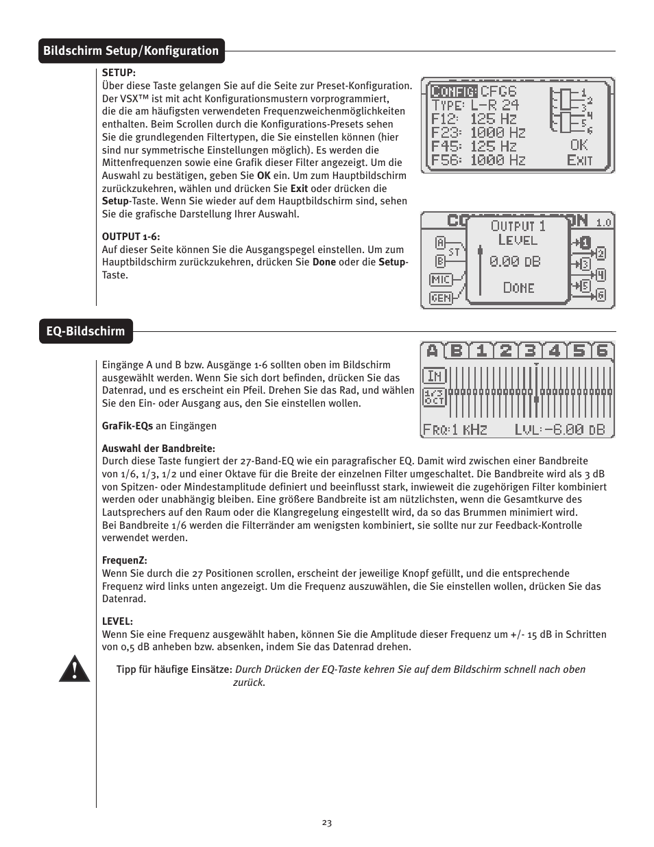 Peavey VSX 26 User Manual | Page 23 / 56