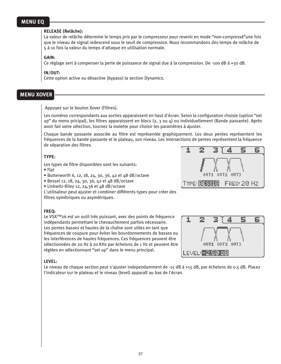 Peavey VSX 26 User Manual | Page 37 / 56
