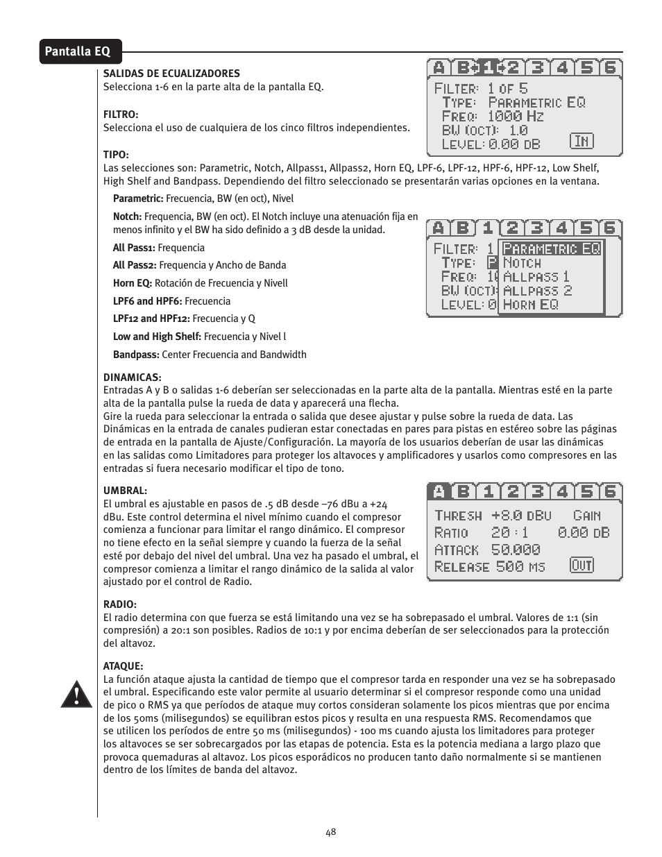Peavey VSX 26 User Manual | Page 48 / 56