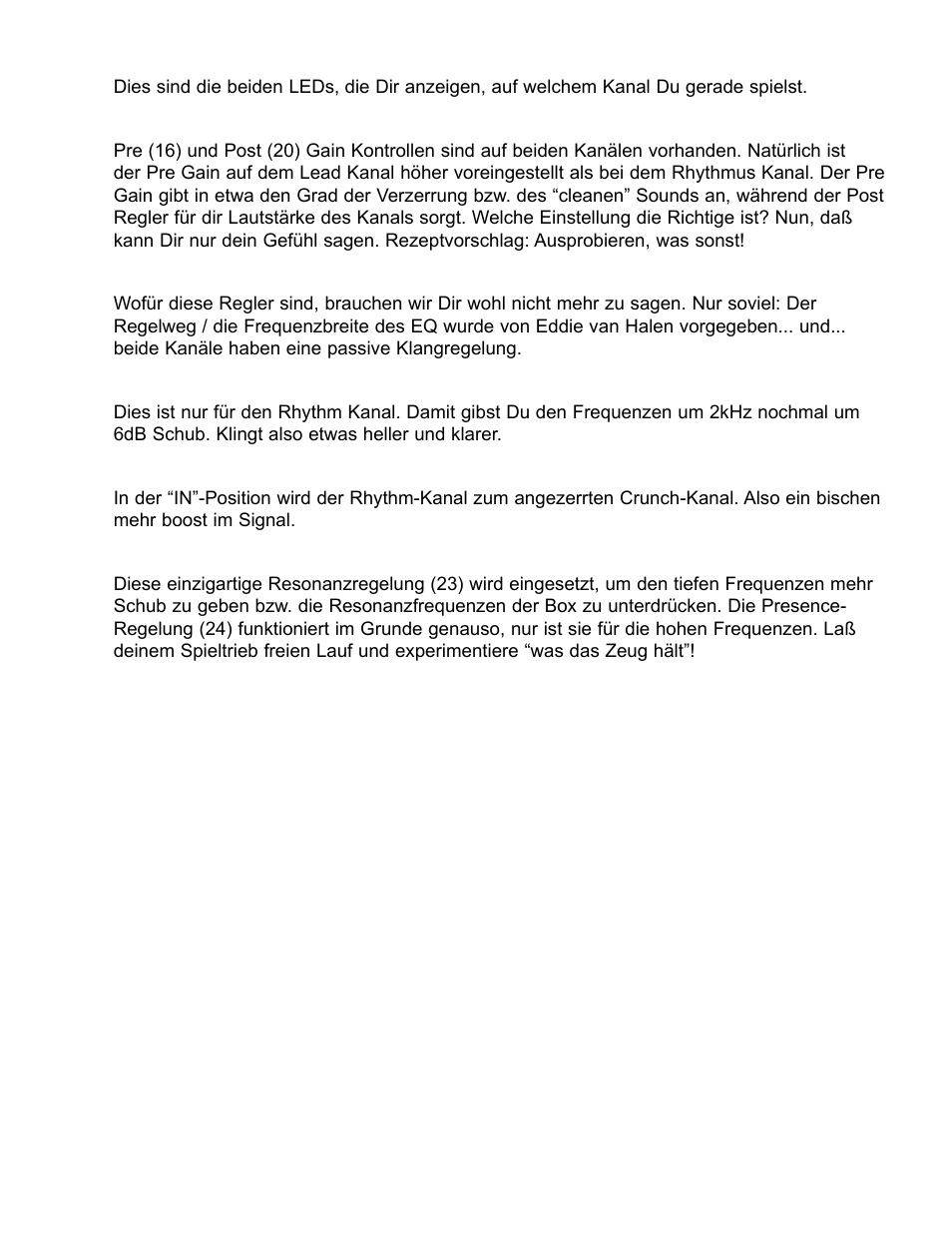 Peavey EVH 5150 II User Manual | Page 23 / 28