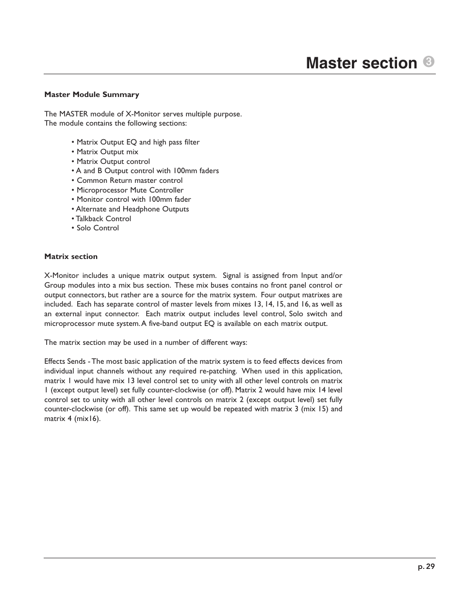 Peavey X-Monitor User Manual | Page 29 / 72