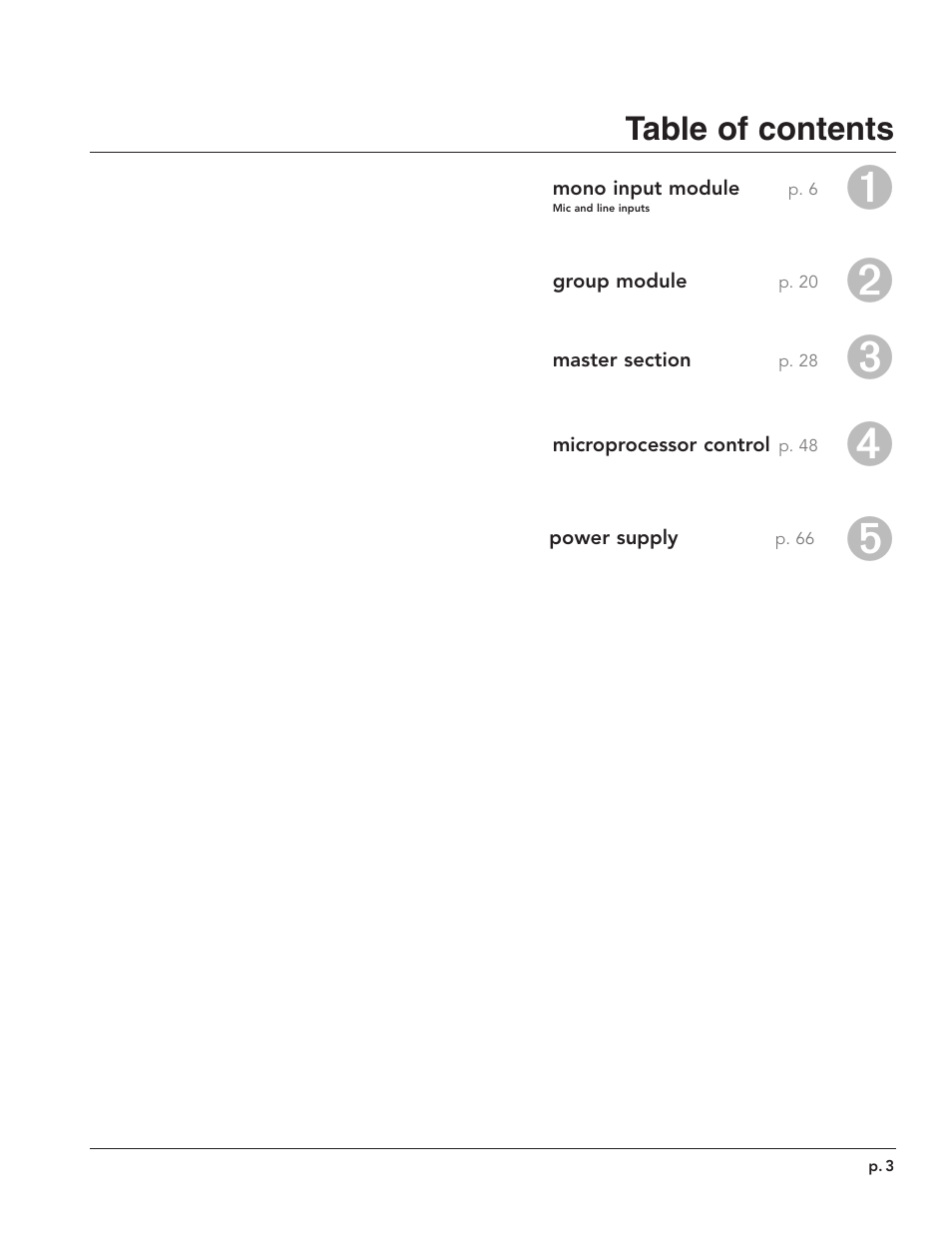 Peavey X-Monitor User Manual | Page 3 / 72