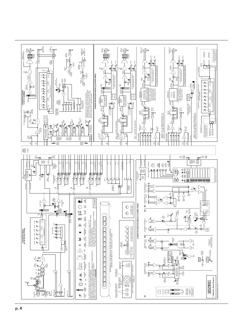 P. 4 | Peavey X-Monitor User Manual | Page 4 / 72