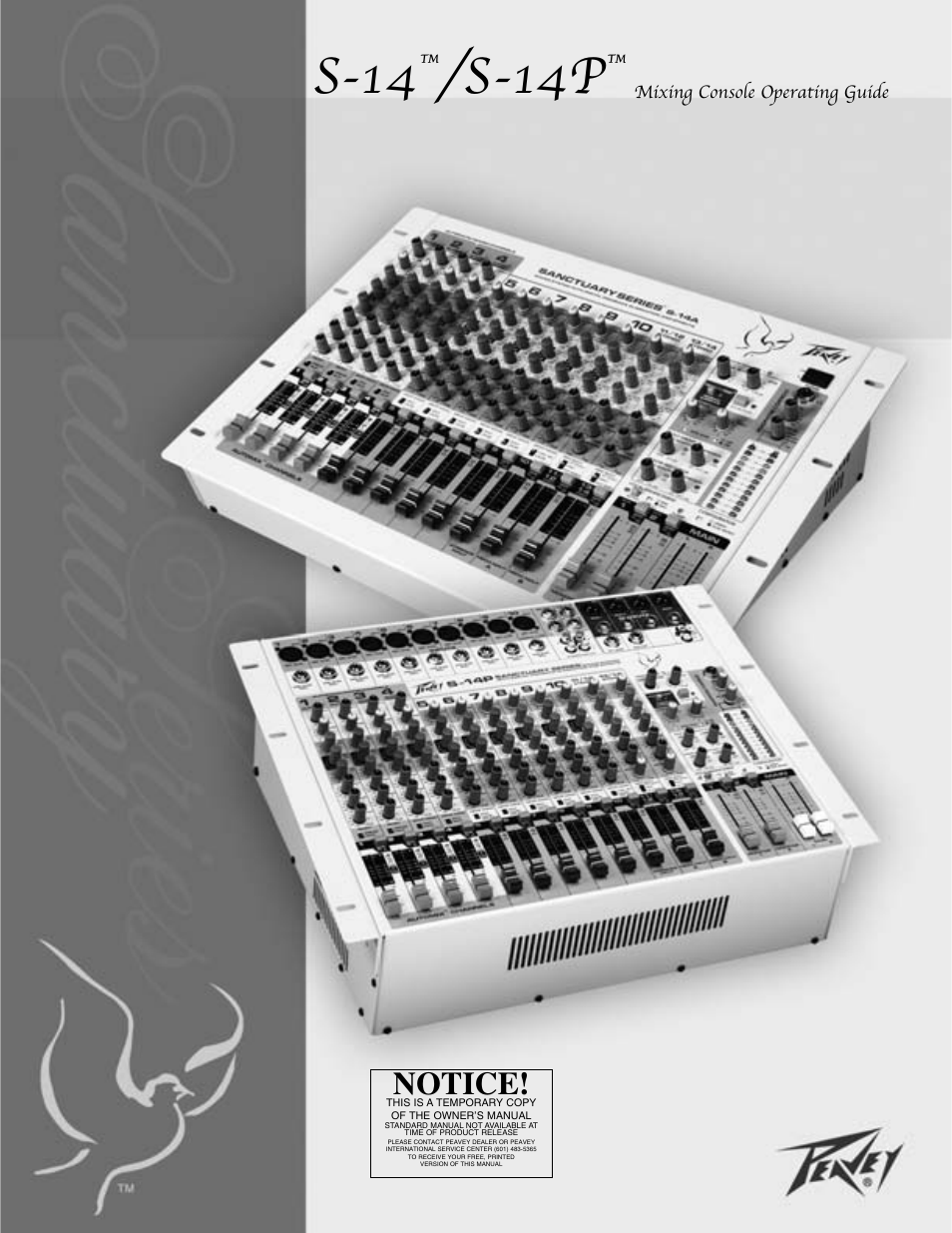 Peavey S-14 User Manual | 32 pages