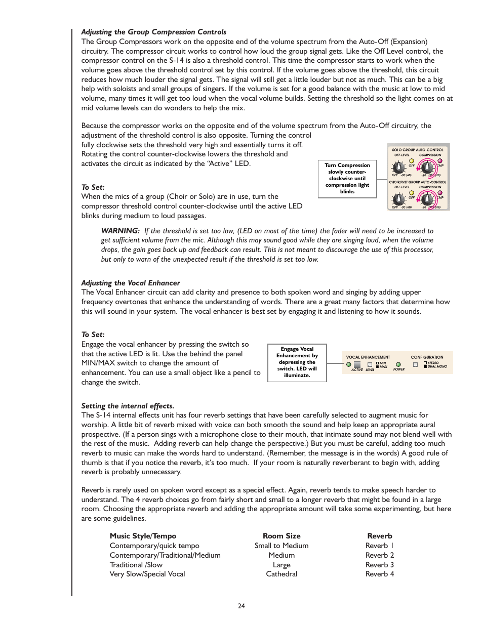 Peavey S-14 User Manual | Page 24 / 32