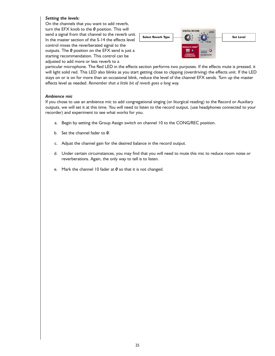 Peavey S-14 User Manual | Page 25 / 32