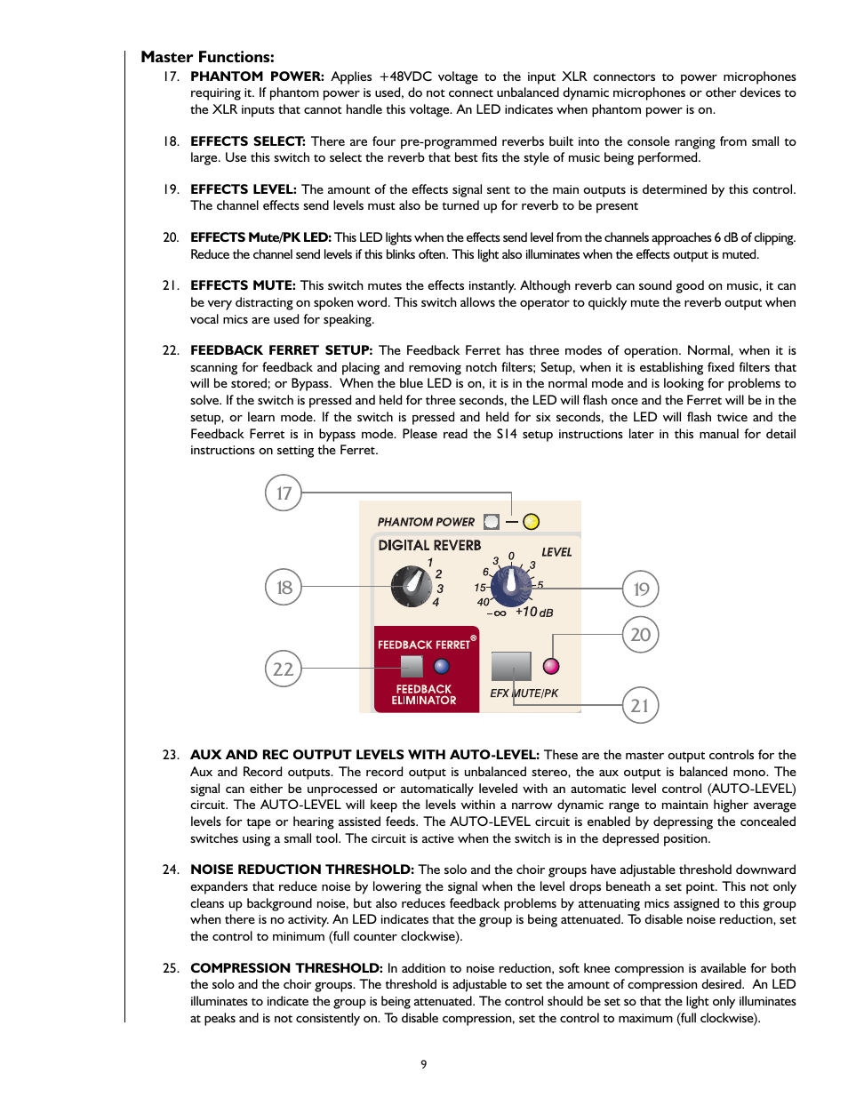 Peavey S-14 User Manual | Page 9 / 32