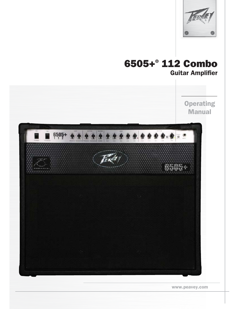 Peavey 6505+ User Manual | 16 pages