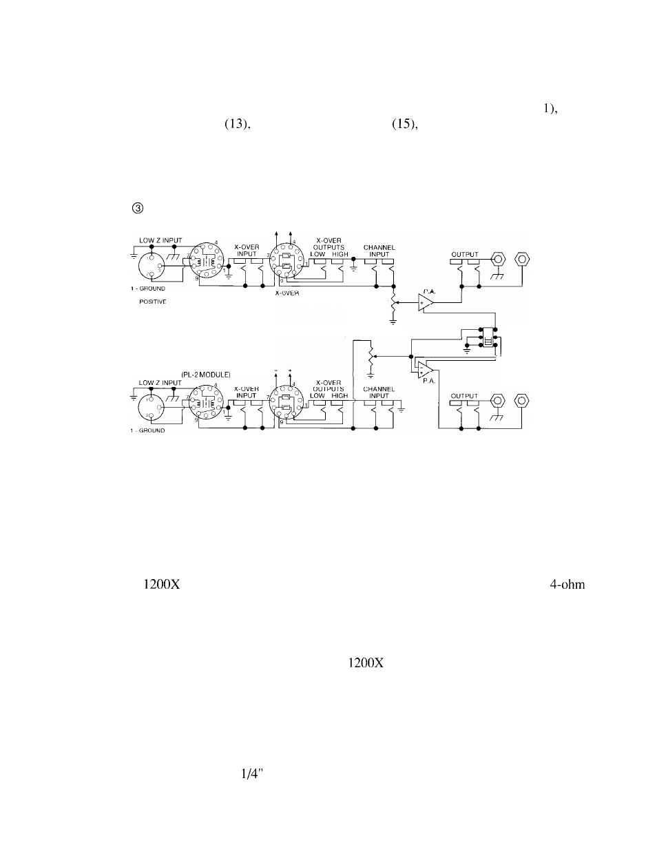 Peavey CS 1200X User Manual | Page 12 / 22