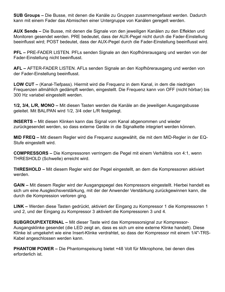 Peavey RQ 4300 Series User Manual | Page 45 / 60