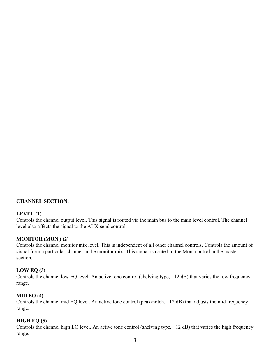 Peavey IRM 8150 User Manual | Page 3 / 16