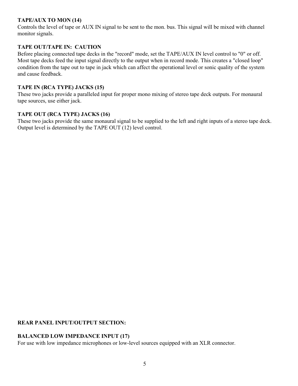Peavey IRM 8150 User Manual | Page 5 / 16
