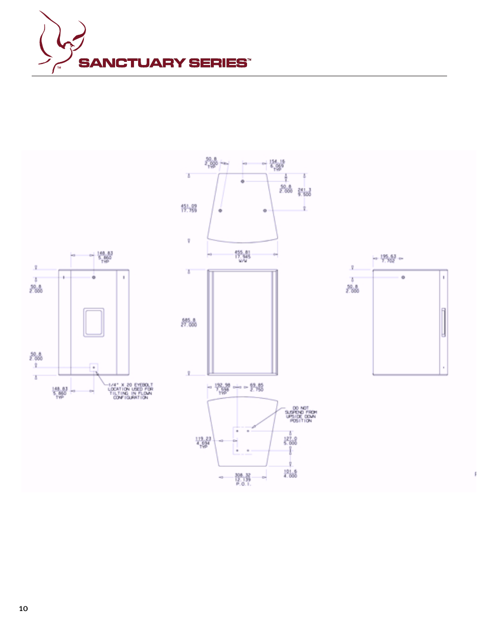 Peavey Sanctuary SSE 15 User Manual | Page 10 / 12