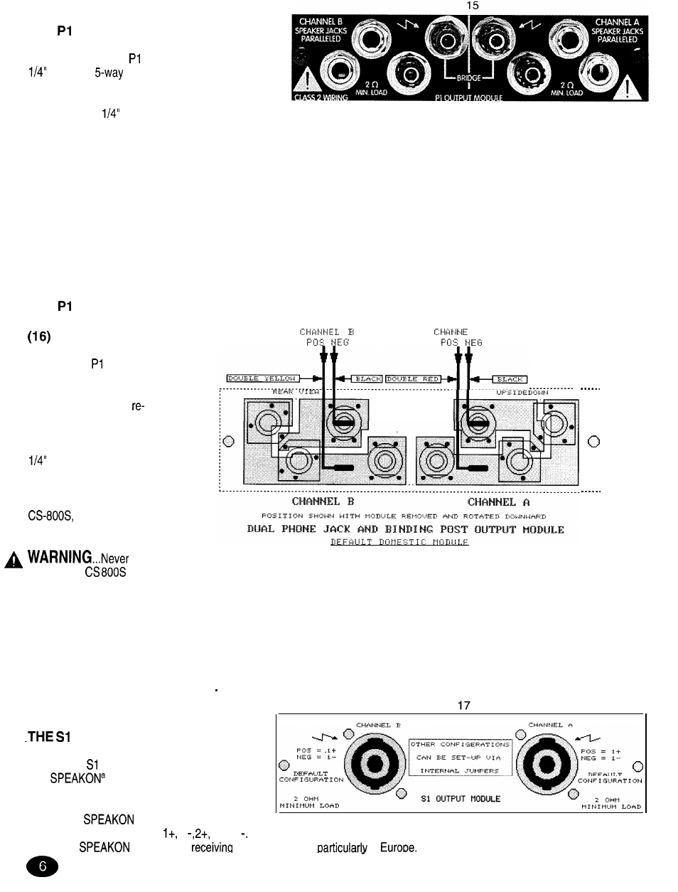 Peavey CS 8OOX User Manual | Page 6 / 28