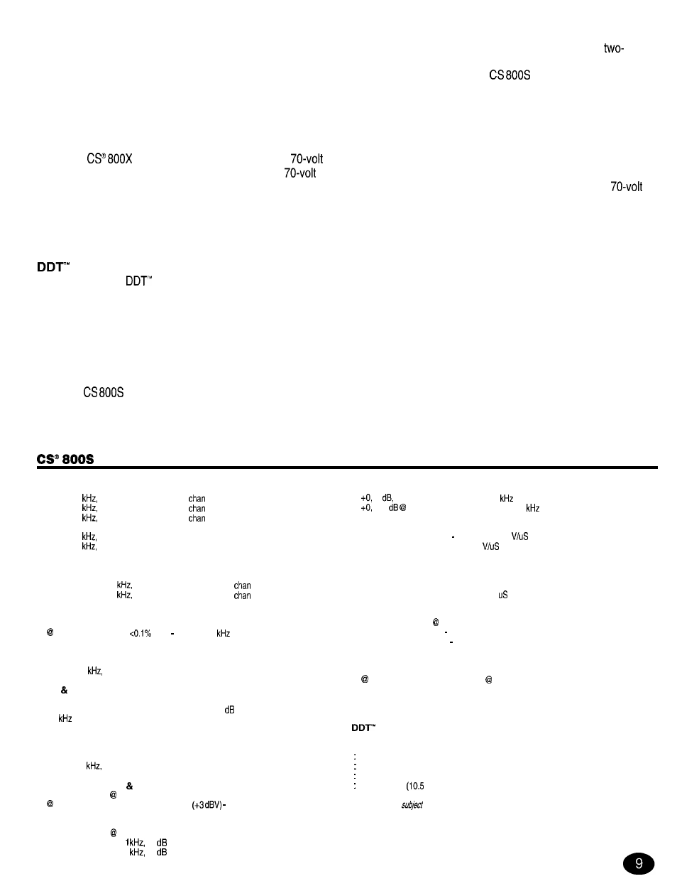 Peavey CS 8OOX User Manual | Page 9 / 28