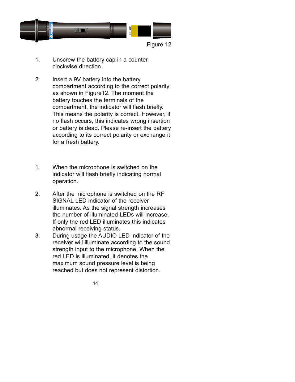 Peavey PCX-V12 User Manual | Page 14 / 24