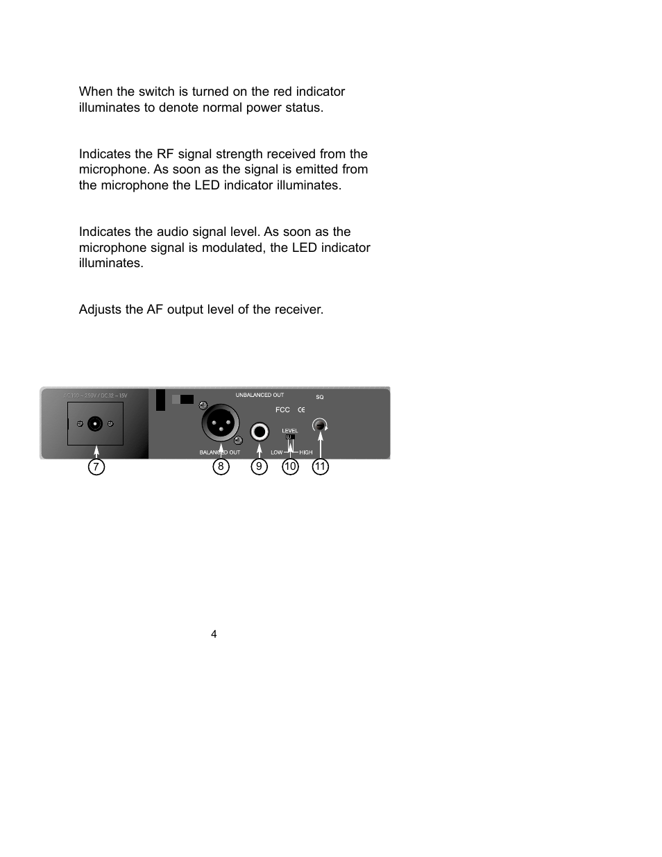 Peavey PCX-V12 User Manual | Page 4 / 24