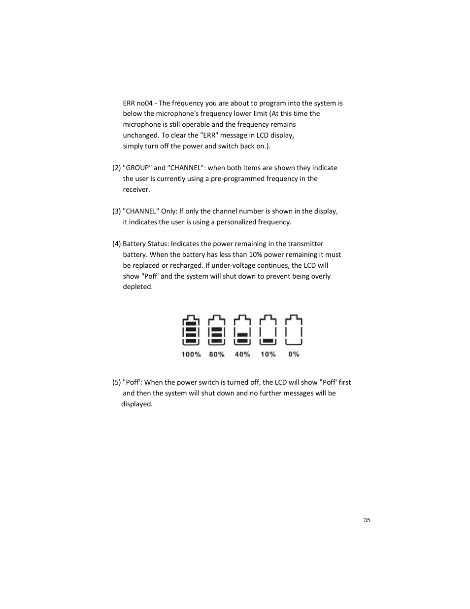 Peavey PRO COMM U1002 User Manual | Page 35 / 36