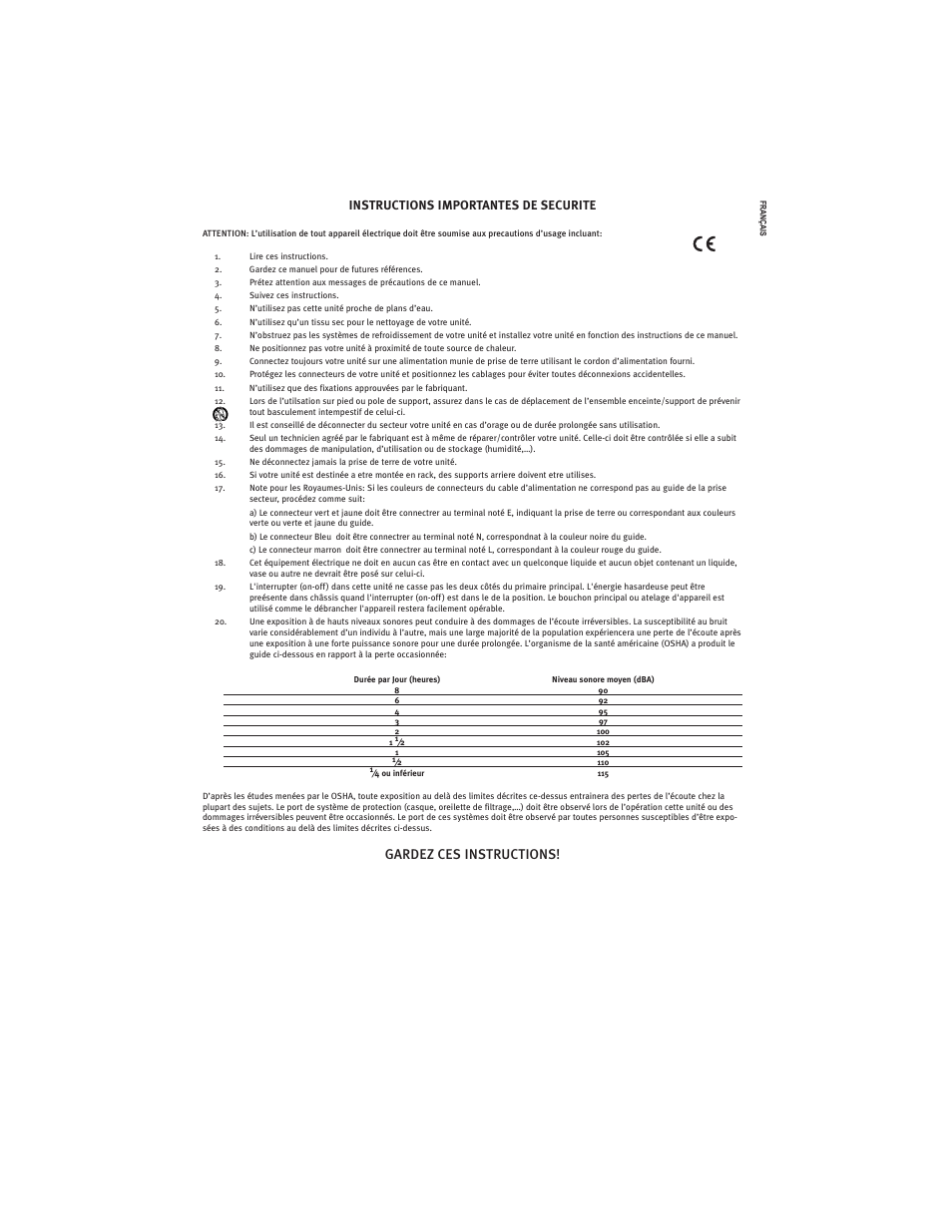 Peavey PRO COMM U1002 User Manual | Page 5 / 36