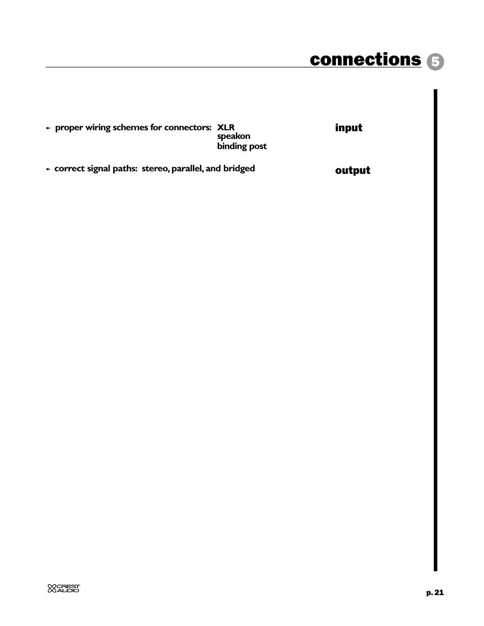 Connections | Peavey 8002 User Manual | Page 23 / 42