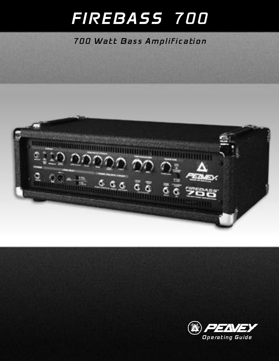 Peavey Firebass 700 User Manual | 28 pages