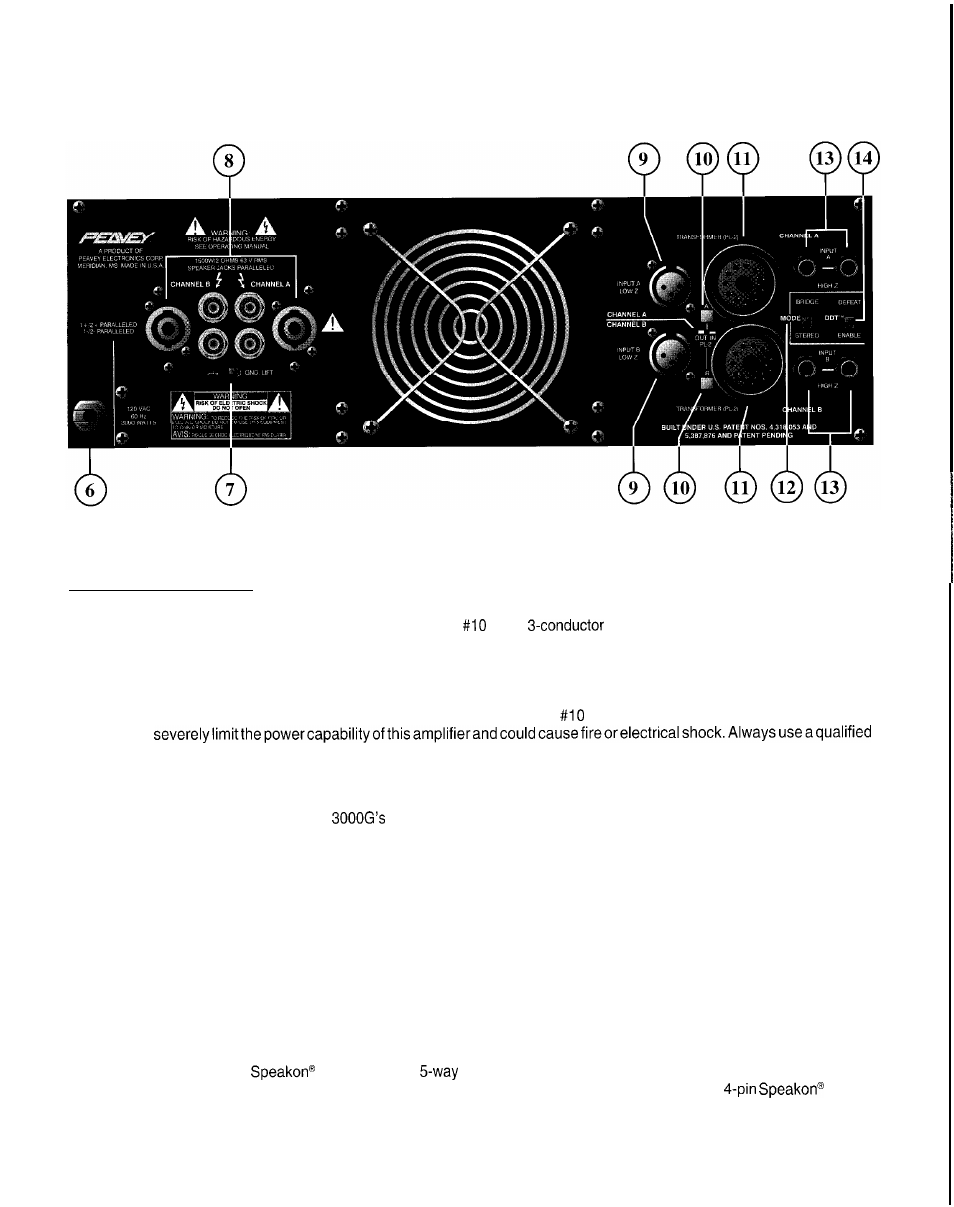 Peavey CS-G series User Manual | Page 5 / 28