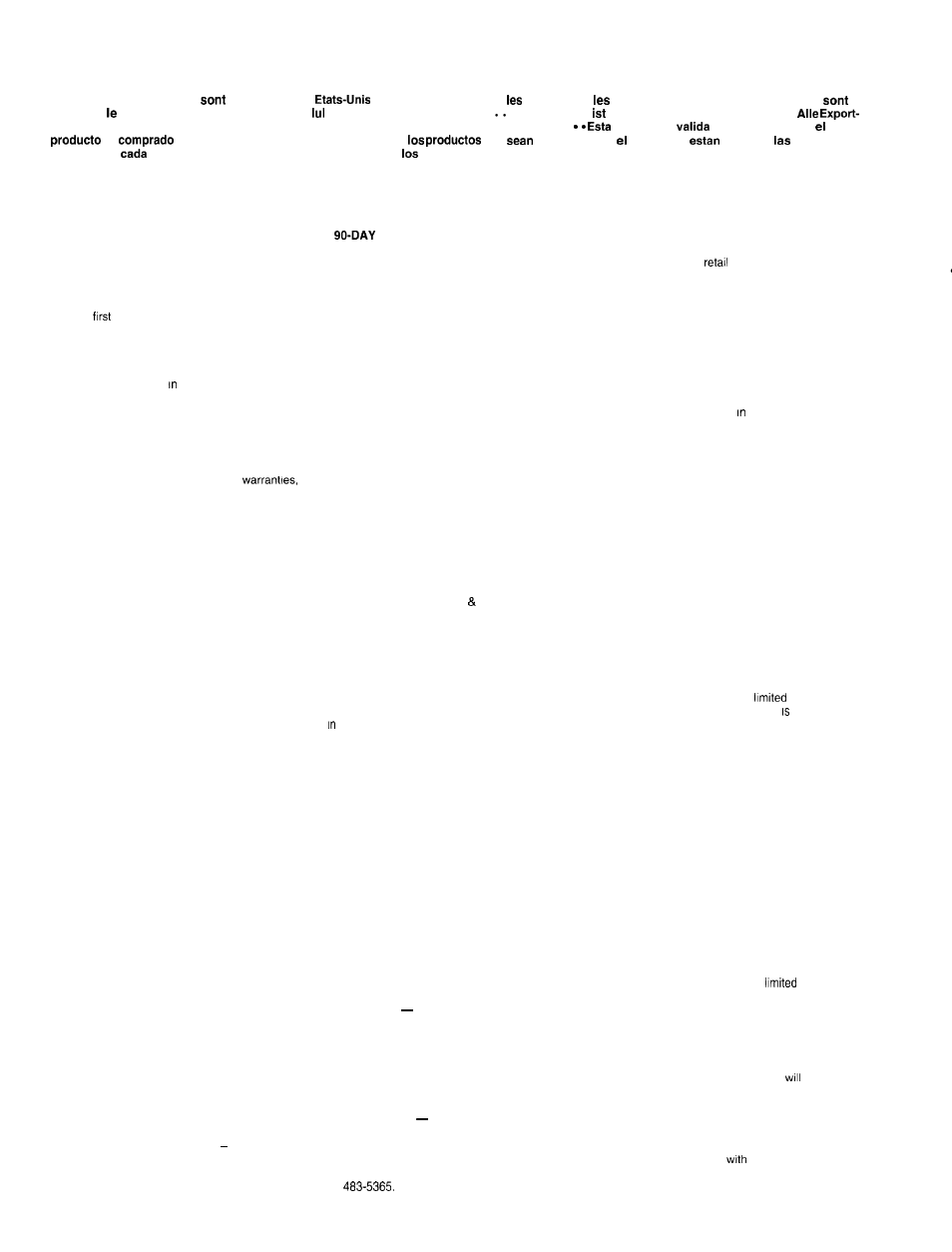 Peavey 1000 User Manual | Page 14 / 16