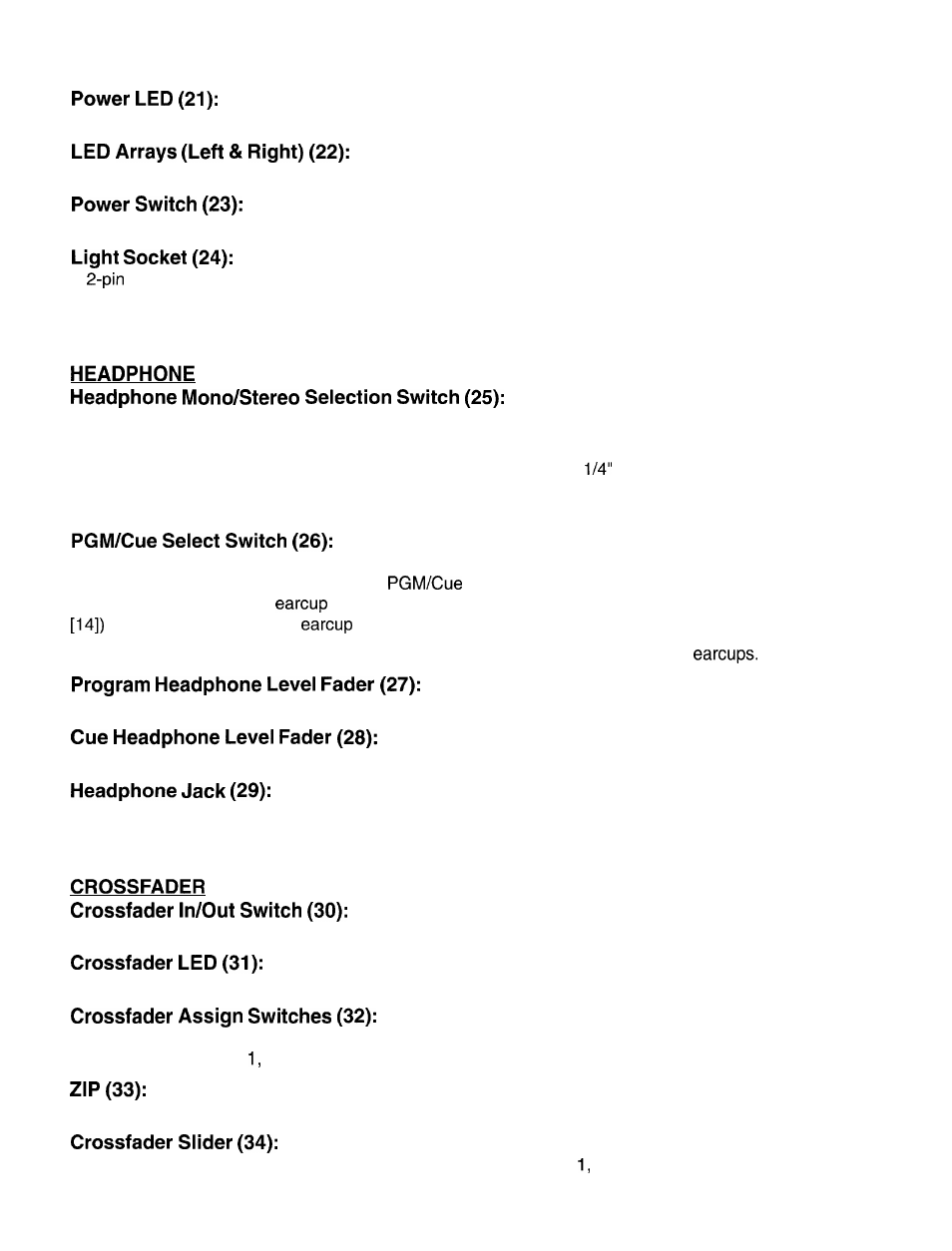Peavey 1000 User Manual | Page 6 / 16