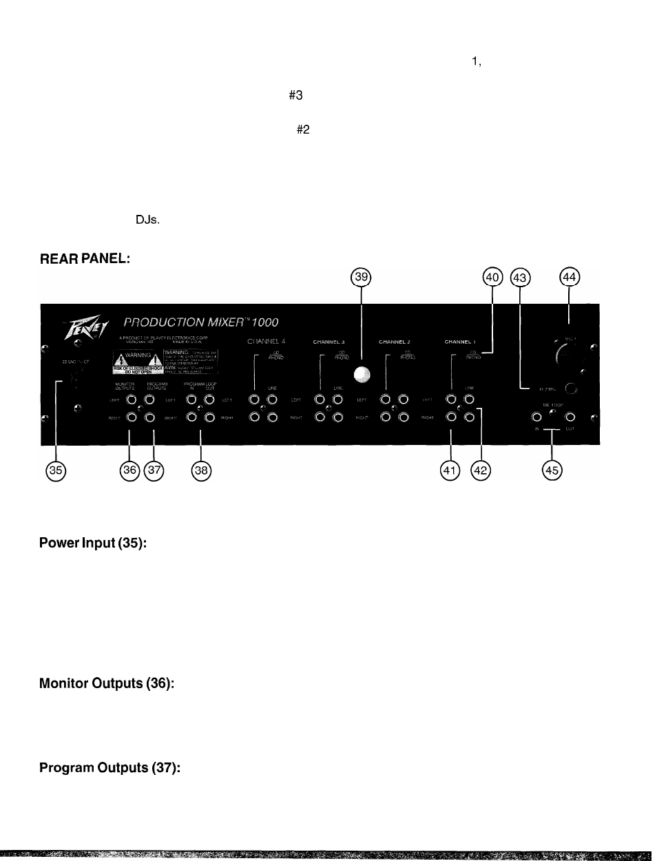 Peavey 1000 User Manual | Page 7 / 16