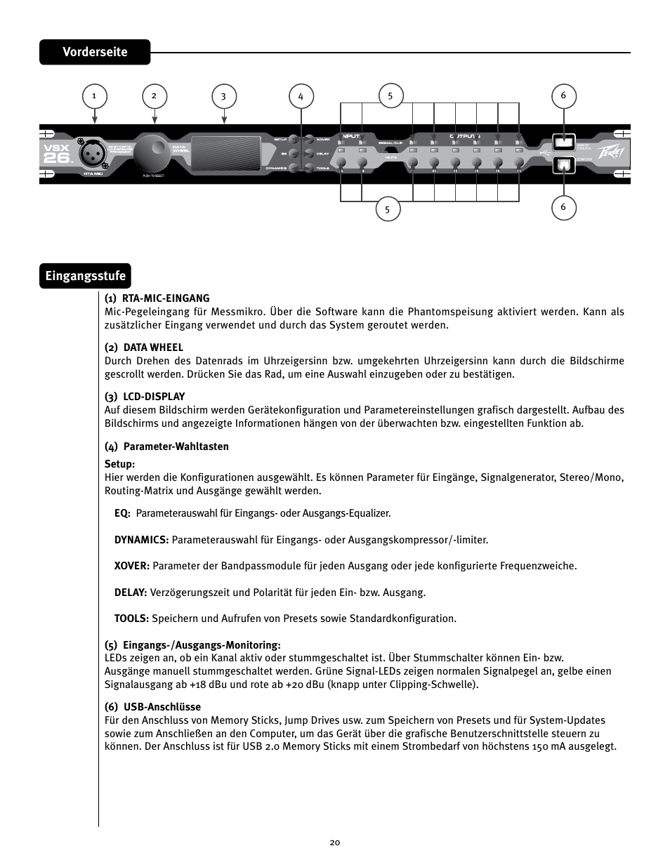 Peavey 26 User Manual | Page 20 / 56