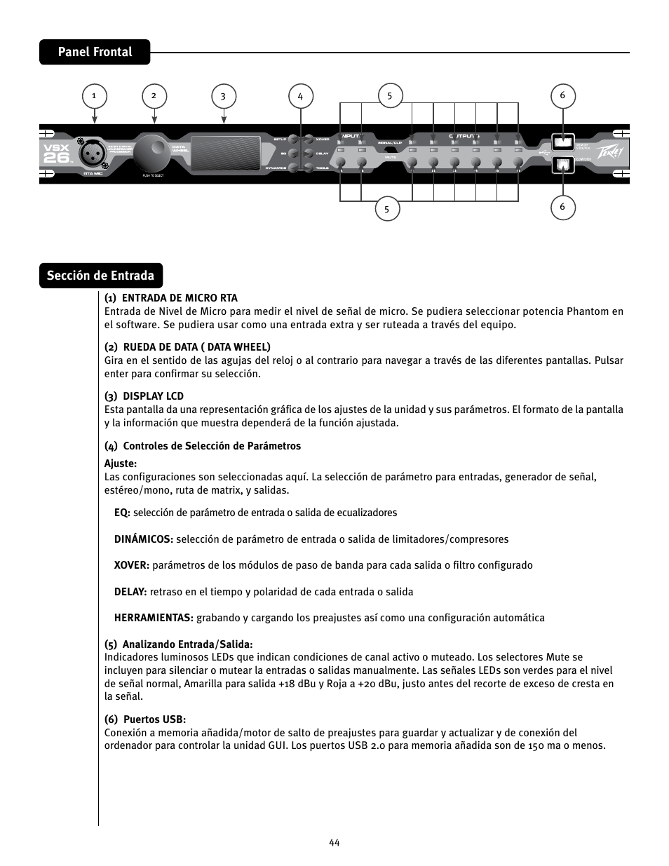 Peavey 26 User Manual | Page 44 / 56