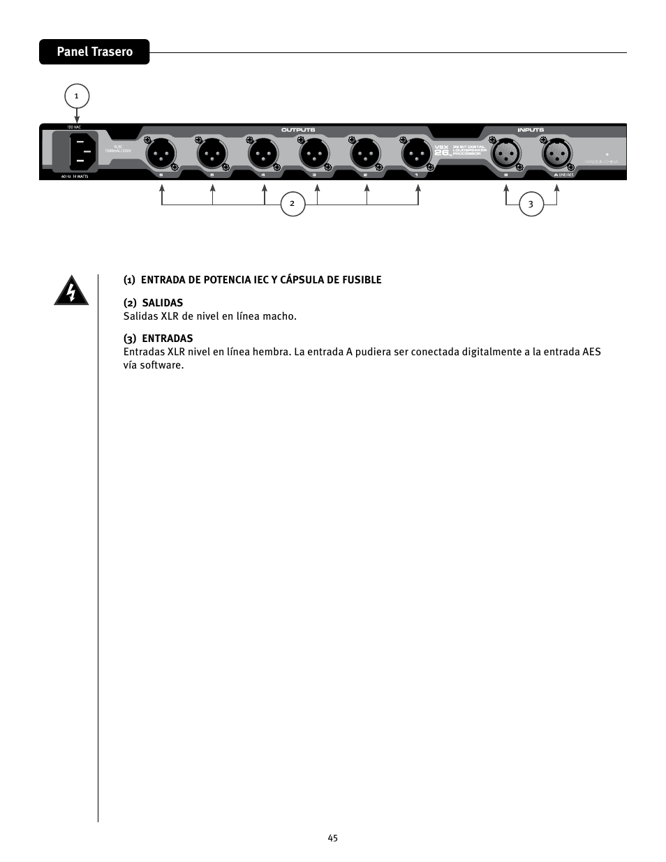 Peavey 26 User Manual | Page 45 / 56