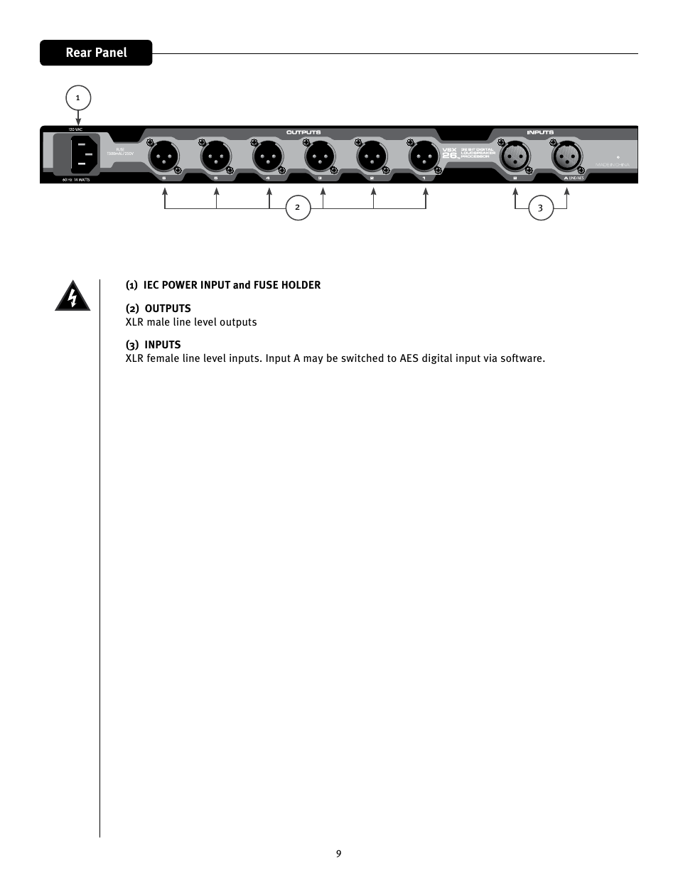 Peavey 26 User Manual | Page 9 / 56