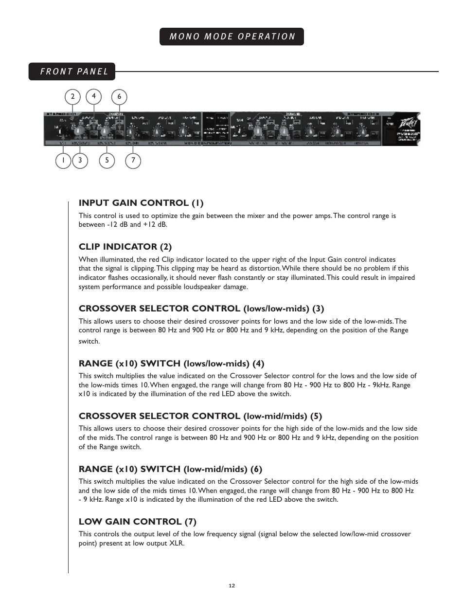 Peavey PV 35XO User Manual | Page 12 / 56