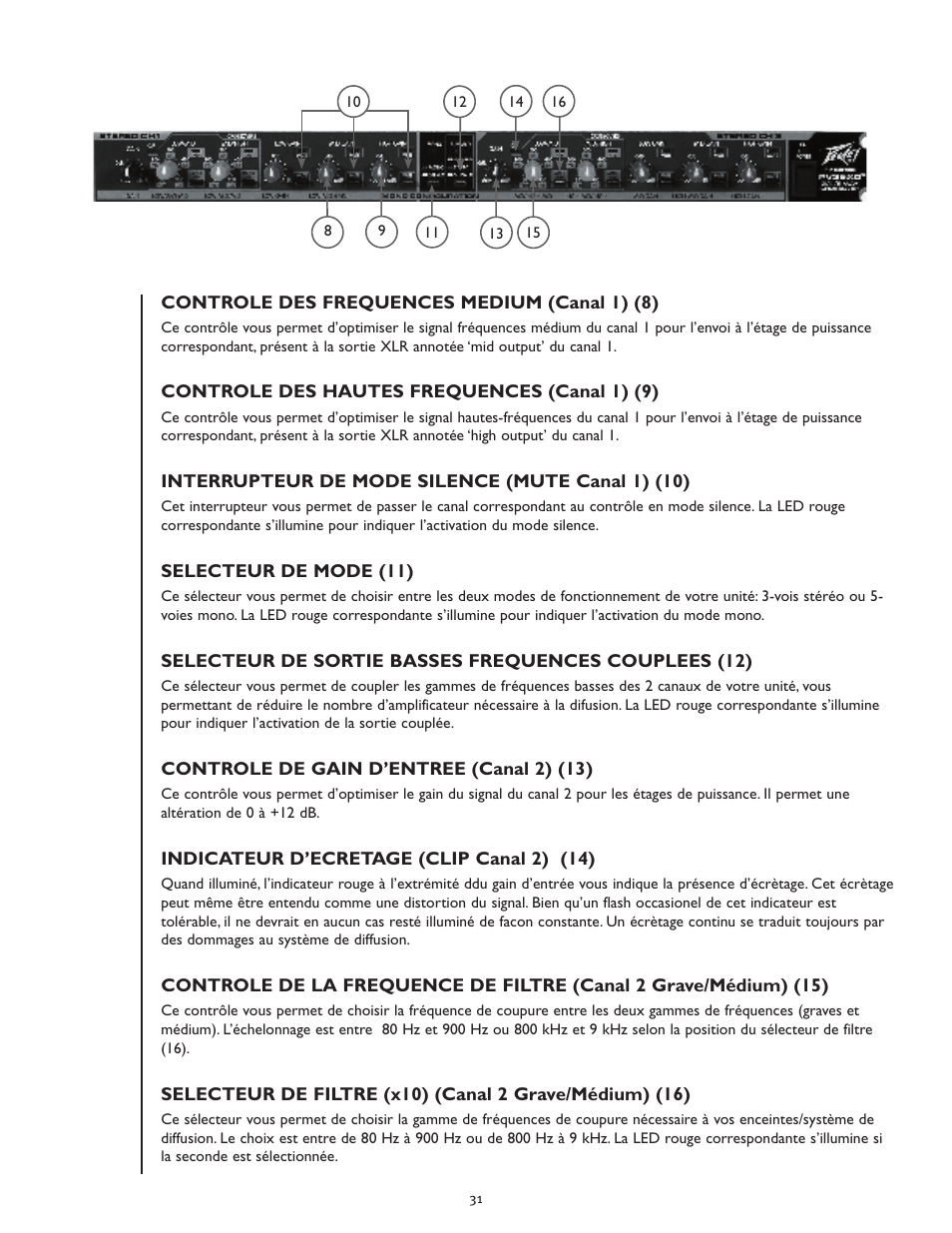 Peavey PV 35XO User Manual | Page 31 / 56