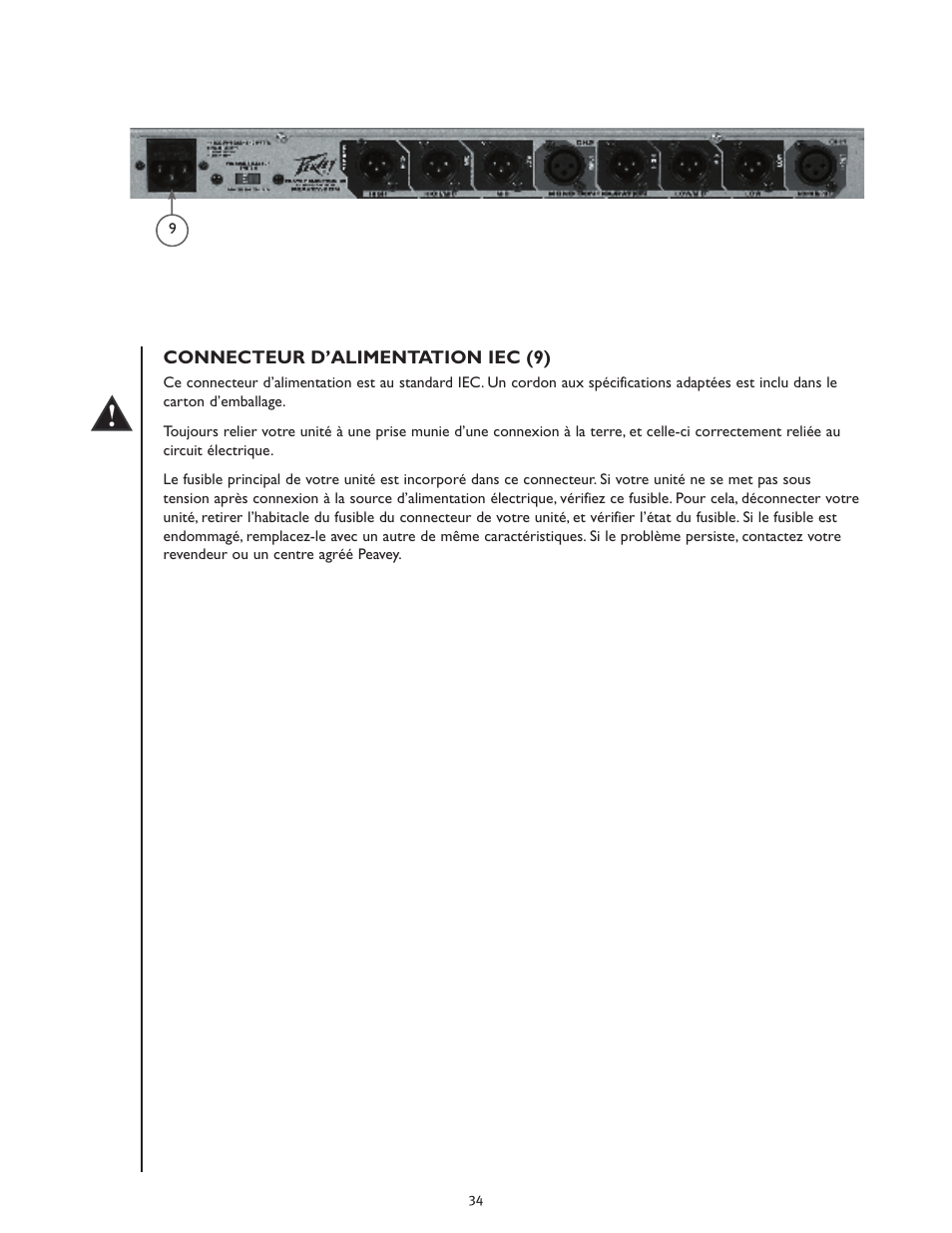 Peavey PV 35XO User Manual | Page 34 / 56