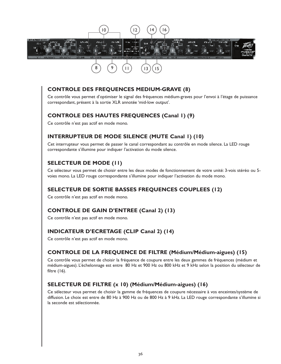 Peavey PV 35XO User Manual | Page 36 / 56