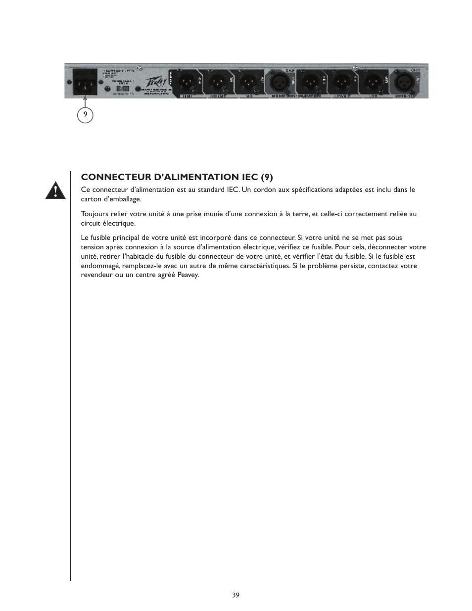 Peavey PV 35XO User Manual | Page 39 / 56