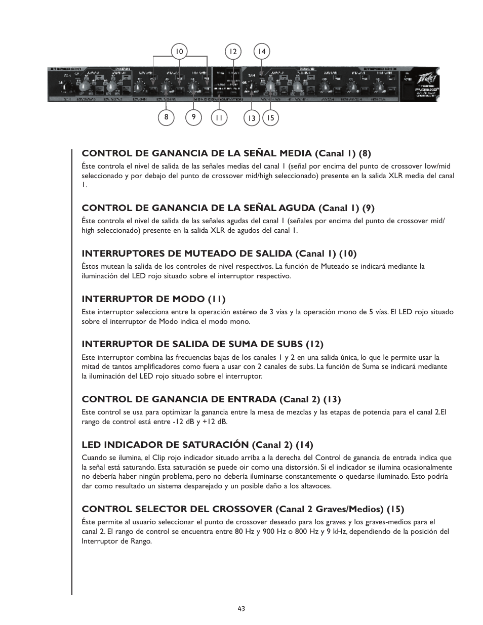 Peavey PV 35XO User Manual | Page 43 / 56