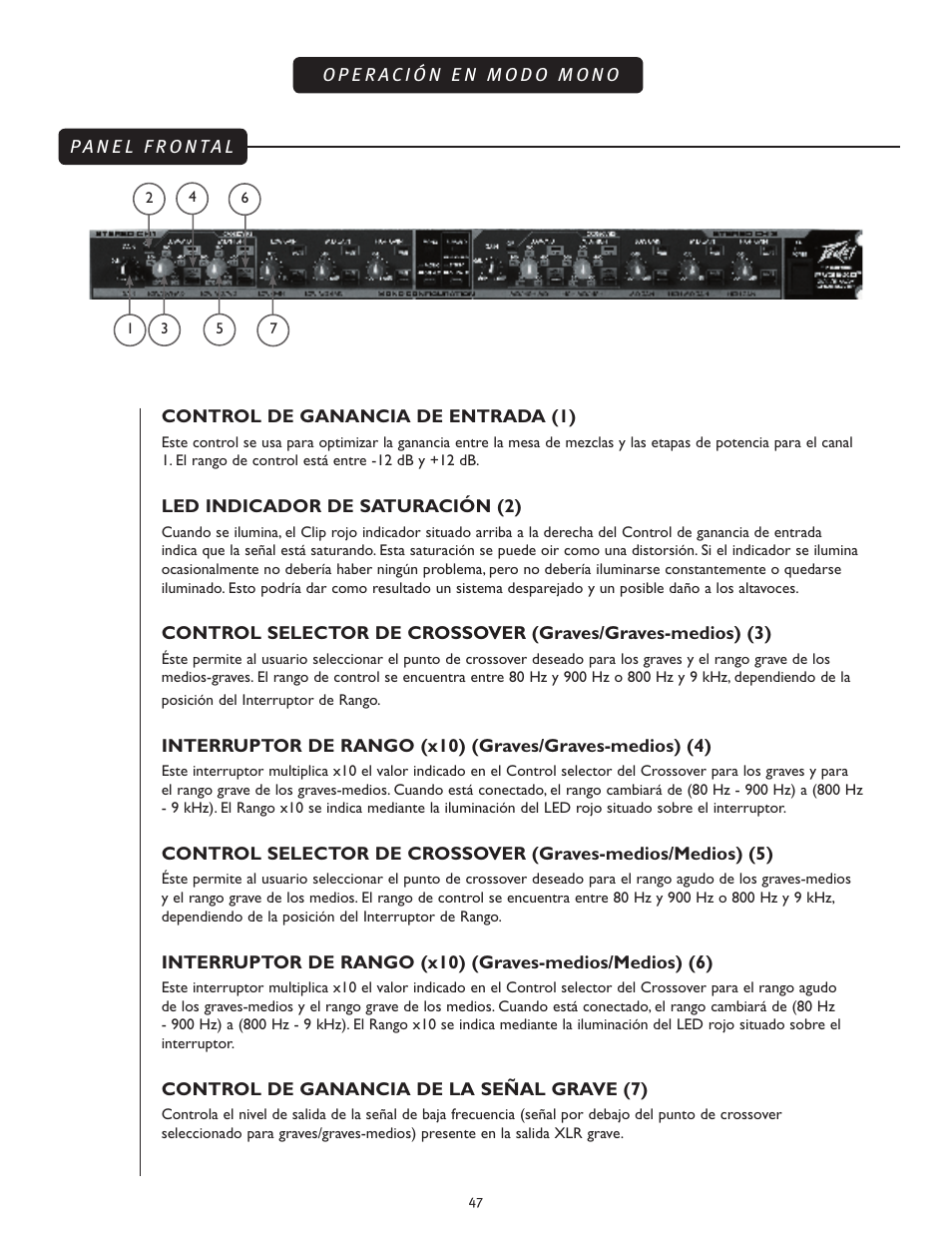 Peavey PV 35XO User Manual | Page 47 / 56