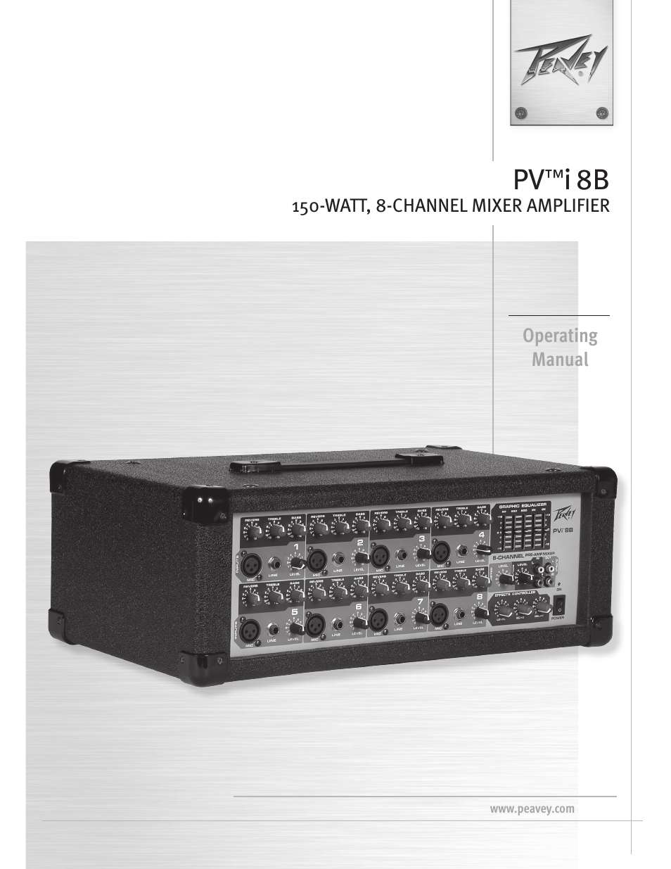 Peavey PVTMi 8B User Manual | 16 pages