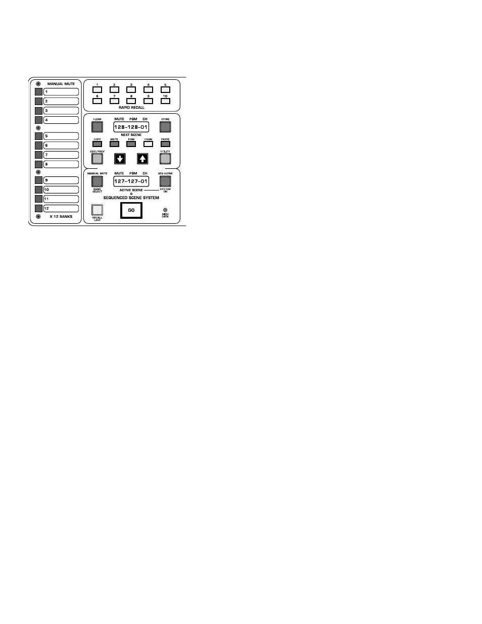 Micro mute system | Peavey V12 User Manual | Page 56 / 67
