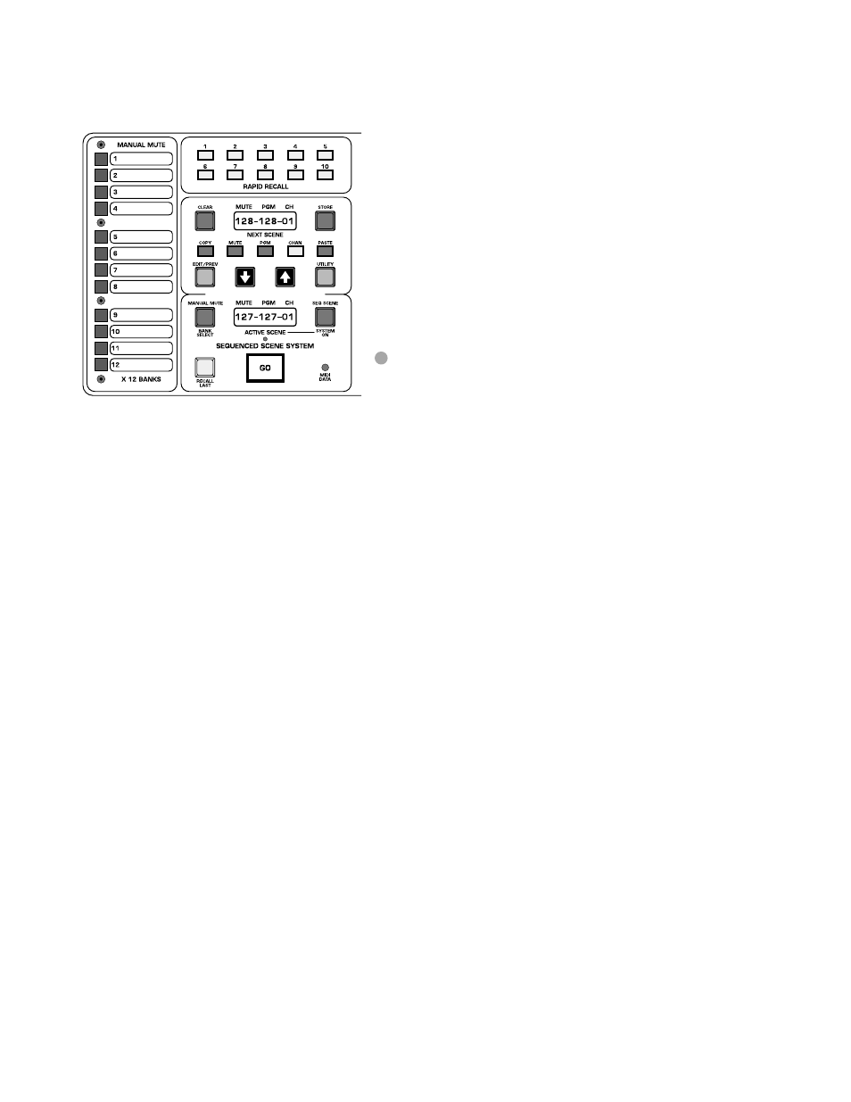 Micro mute system | Peavey V12 User Manual | Page 57 / 67