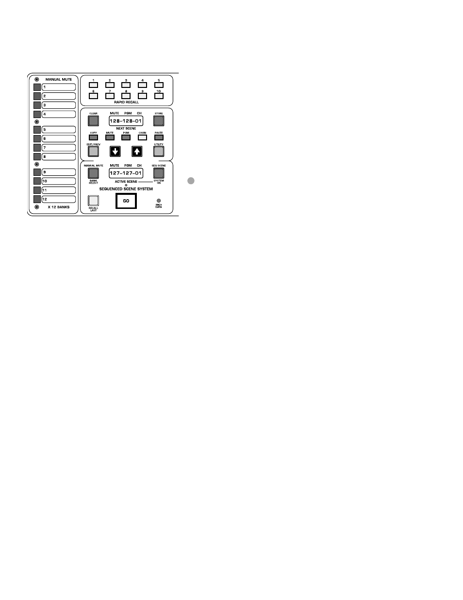 Micro mute system | Peavey V12 User Manual | Page 58 / 67
