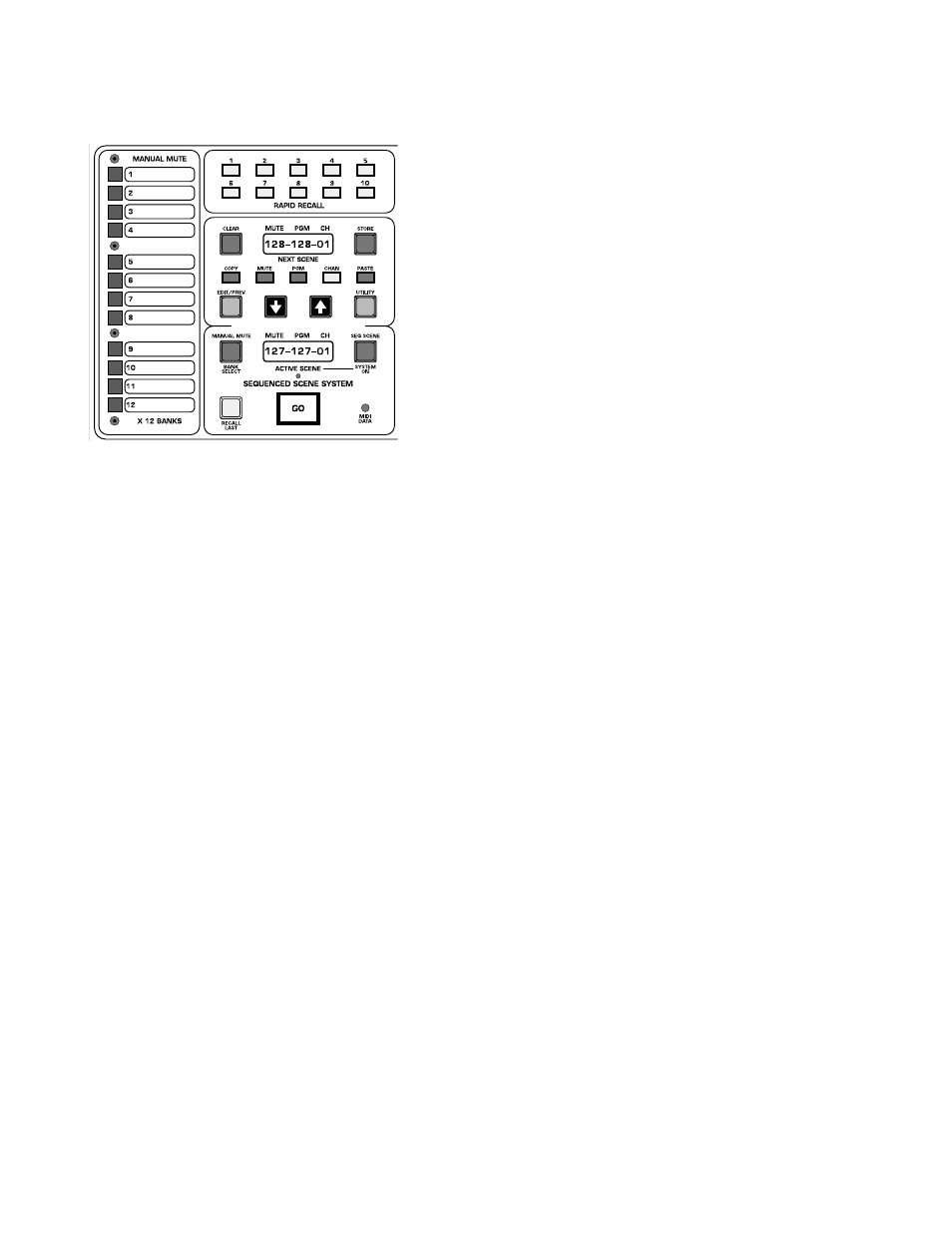 Micro mute system | Peavey V12 User Manual | Page 59 / 67