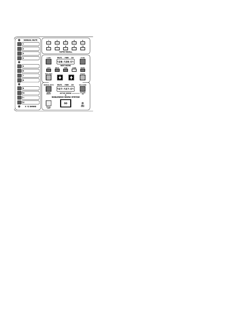 Micro mute system | Peavey V12 User Manual | Page 60 / 67