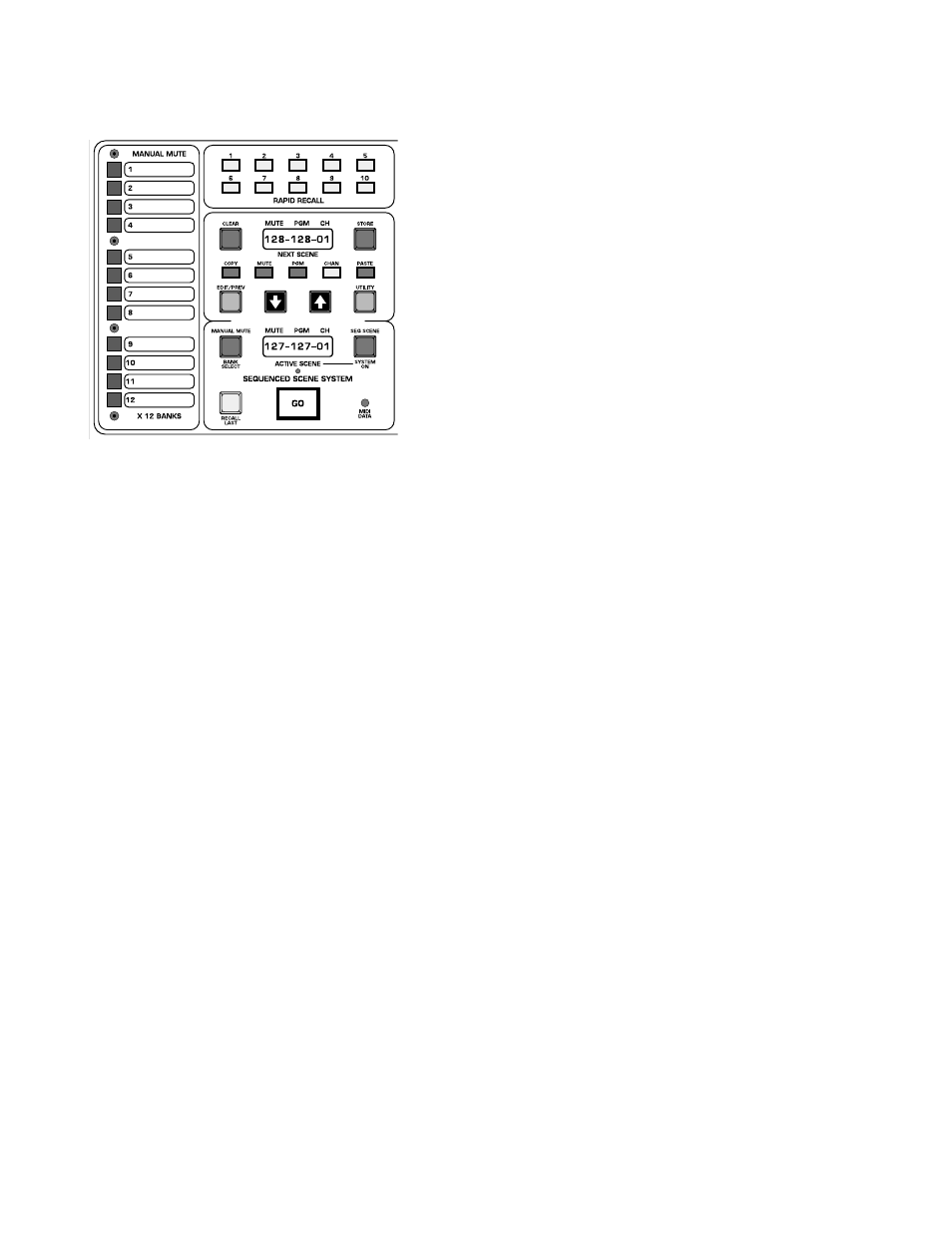 Micro mute system | Peavey V12 User Manual | Page 61 / 67
