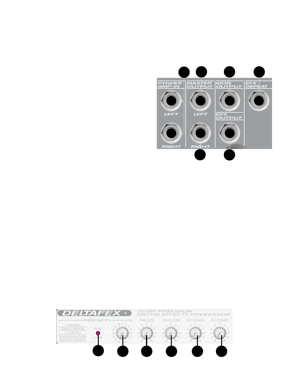 Peavey XR 800F User Manual | Page 39 / 48