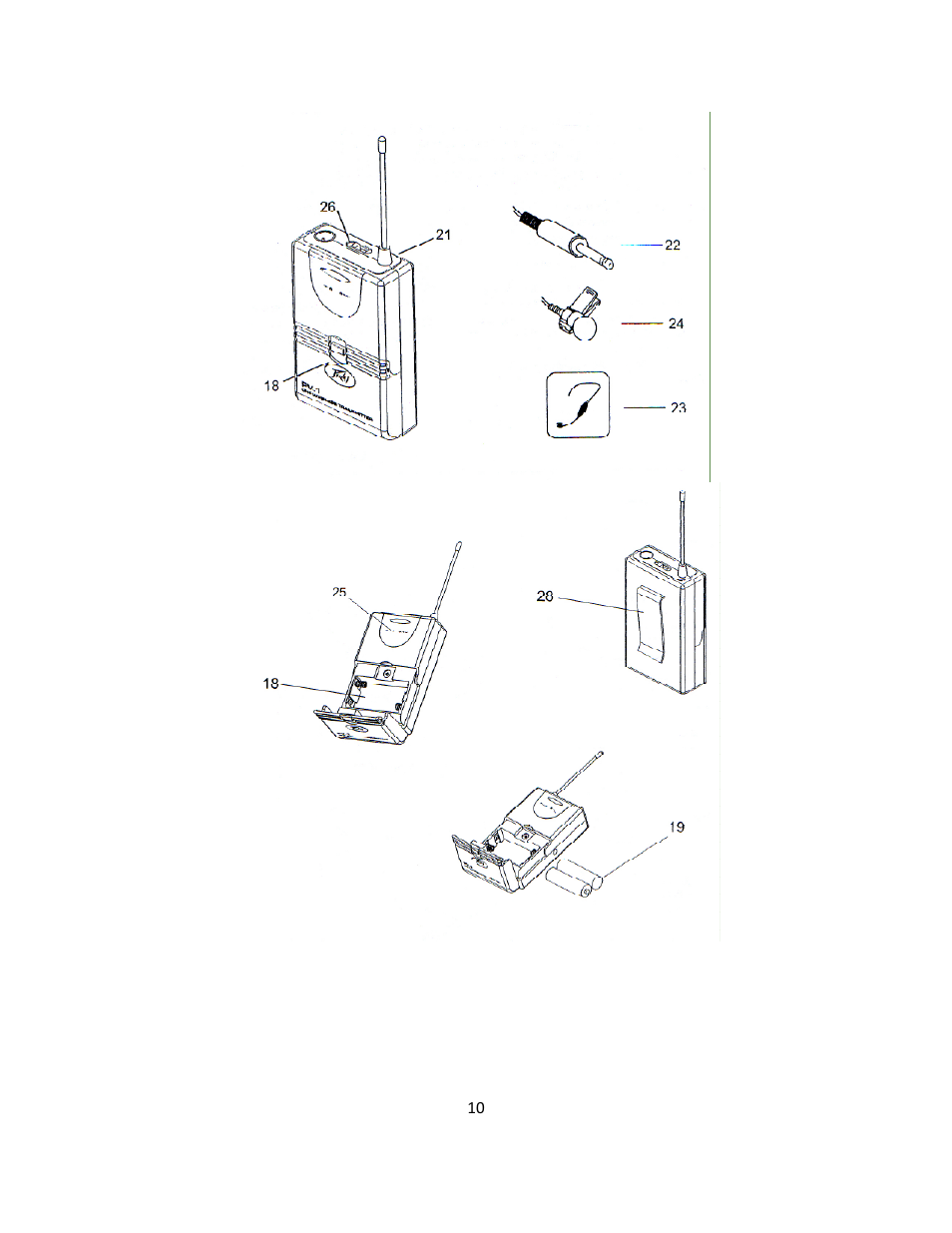 Peavey PV 1 UHF User Manual | Page 10 / 12
